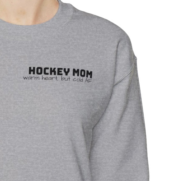 HOCKEY MOM Heavy Blend™ Crewneck Sweatshirt