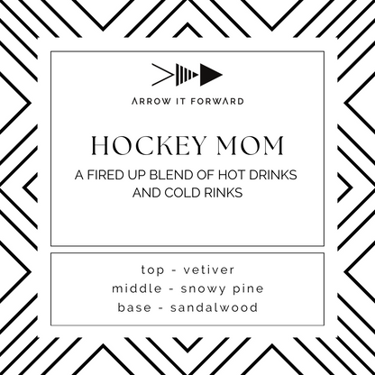 HOCKEY MOM 8oz candle